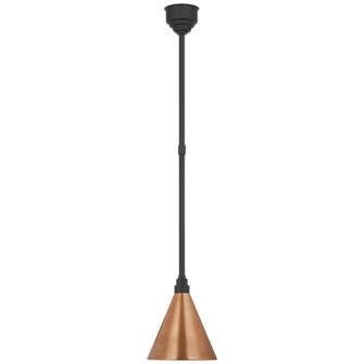Academy Barn Light LED Pendant in Matte Black (268|TOB 5818MBK-SC)