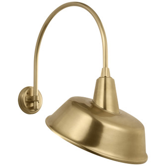 Academy Barn Light LED Barn Light in Hand-Rubbed Antique Brass (268|TOB 2815HAB/S4-HAB)
