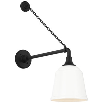 Academy Barn Light LED Barn Light in Matte Black (268|TOB 2813MBK/S5-WHT)
