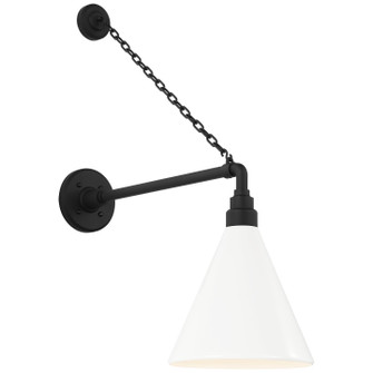 Academy Barn Light LED Barn Light in Matte Black (268|TOB 2813MBK/S10-WHT)