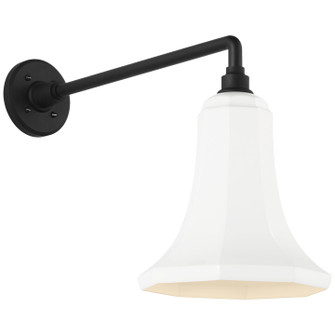 Academy Barn Light LED Barn Light in Matte Black (268|TOB 2812MBK/S9-WHT)