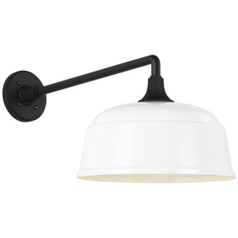 Academy Barn Light LED Barn Light in Matte Black (268|TOB 2812MBK/S6-WHT)