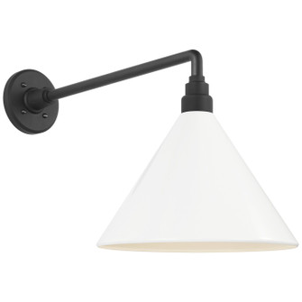 Academy Barn Light LED Barn Light in Matte Black (268|TOB 2812MBK/S11-WHT)