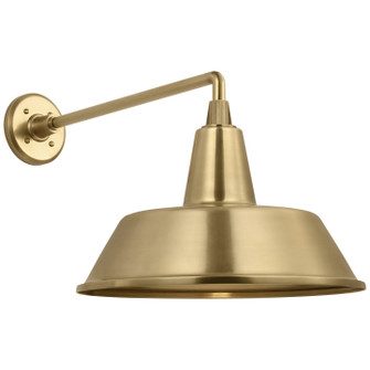 Academy Barn Light LED Barn Light in Hand-Rubbed Antique Brass (268|TOB 2812HAB/S2-HAB)