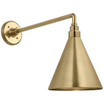 Academy Barn Light LED Barn Light in Hand-Rubbed Antique Brass (268|TOB 2812HAB/S10-HAB)