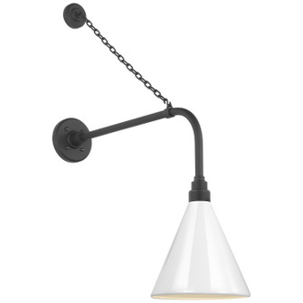 Academy Barn Light LED Barn Light in Matte Black (268|TOB 2810MBK/S10-WHT)