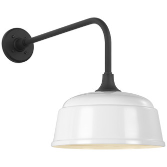 Academy Barn Light LED Barn Light in Matte Black (268|TOB 2809MBK/S6-WHT)