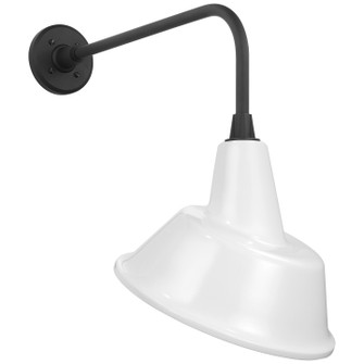 Academy Barn Light LED Barn Light in Matte Black (268|TOB 2809MBK/S3-WHT)