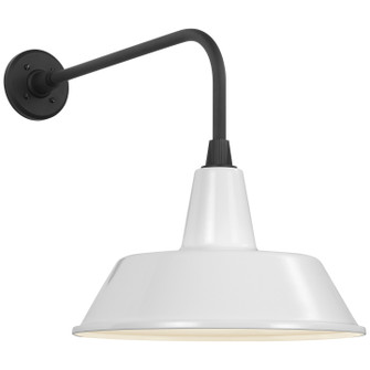 Academy Barn Light LED Barn Light in Matte Black (268|TOB 2809MBK/S2-WHT)