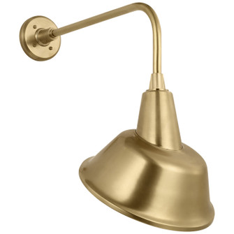 Academy Barn Light LED Barn Light in Hand-Rubbed Antique Brass (268|TOB 2809HAB/S3-HAB)