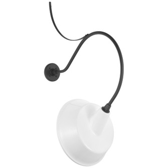 Academy Barn Light LED Barn Light in Matte Black (268|TOB 2806MBK/S4-WHT)
