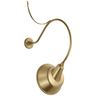 Academy Barn Light LED Barn Light in Hand-Rubbed Antique Brass (268|TOB 2806HAB/S3-HAB)