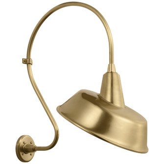 Academy Barn Light LED Barn Light in Hand-Rubbed Antique Brass (268|TOB 2805HAB/S4-HAB)