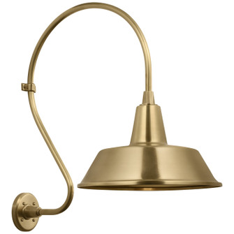 Academy Barn Light LED Barn Light in Hand-Rubbed Antique Brass (268|TOB 2805HAB/S2-HAB)