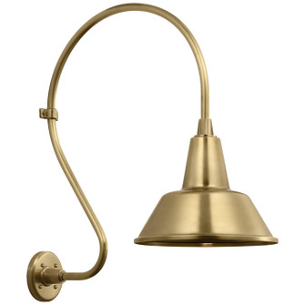 Academy Barn Light LED Barn Light in Hand-Rubbed Antique Brass (268|TOB 2805HAB/S1-HAB)