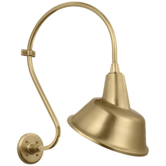 Academy Barn Light LED Barn Light in Hand-Rubbed Antique Brass (268|TOB 2804HAB/S3-HAB)