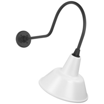Academy Barn Light LED Barn Light in Matte Black (268|TOB 2803MBK/S1-WHT)