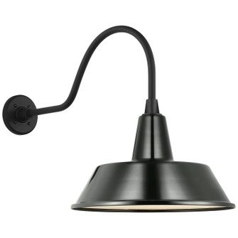 Academy Barn Light LED Barn Light in Matte Black (268|TOB 2802MBK/S2-G)