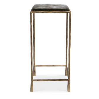 Ovard Accent Table in Antiqued Gold (52|50089)