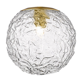 Barrington One Light Mini Pendant in Brushed Brass (405|G320-6CL-BB)