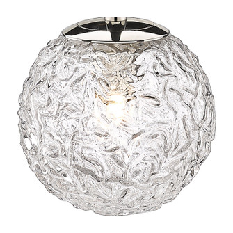 Barrington One Light Wall Sconce in Polished Nickel (405|G320-5CL-PN)