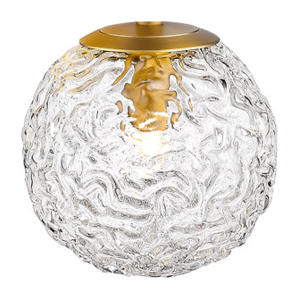 Barrington One Light Wall Sconce in Brushed Brass (405|G320-5CL-BB)