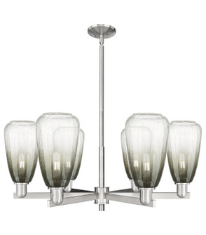 Arcadia Six Light Chandelier in Satin Nickel (405|716-6CR-SN-G480-6SL)