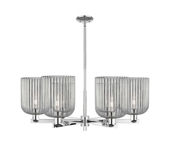 Arcadia Six Light Chandelier in Polished Chrome (405|716-6CR-PC-G559-8SM)