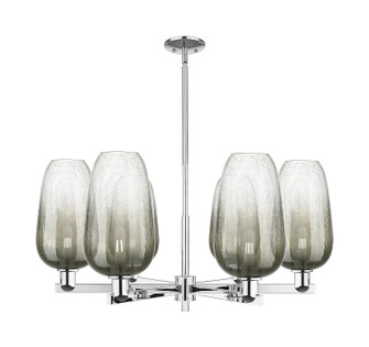 Arcadia Six Light Chandelier in Polished Chrome (405|716-6CR-PC-G484-7SL)