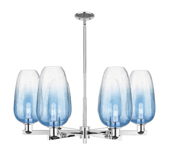 Arcadia Six Light Chandelier in Polished Chrome (405|716-6CR-PC-G484-7SB)