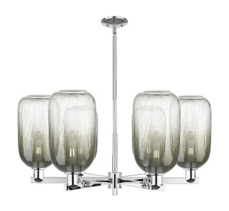 Arcadia Six Light Chandelier in Polished Chrome (405|716-6CR-PC-G482-7SL)