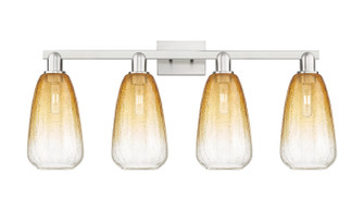 Arcadia Four Light Bath Vanity in Brushed Satin Nickel (405|716-4W-SN-G480-6AM)