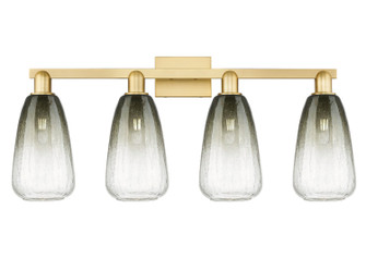Arcadia Four Light Bath Vanity in Satin Gold (405|716-4W-SG-G480-6SL)