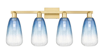Arcadia Four Light Bath Vanity in Satin Gold (405|716-4W-SG-G480-6SB)