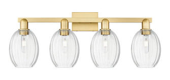 Arcadia Four Light Bath Vanity in Satin Gold (405|716-4W-SG-G459-6CL)