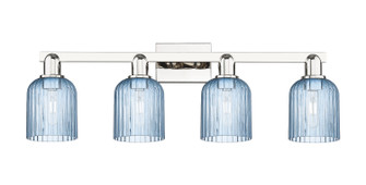 Arcadia Four Light Bath Vanity in Polished Nickel (405|716-4W-PN-G559-5BL)