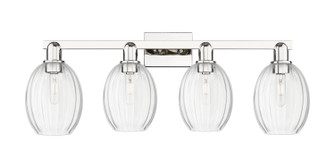 Arcadia Four Light Bath Vanity in Polished Nickel (405|716-4W-PN-G459-6CL)