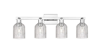 Arcadia Four Light Bath Vanity in Polished Chrome (405|716-4W-PC-G559-5CL)