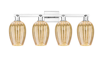 Arcadia Four Light Bath Vanity in Polished Chrome (405|716-4W-PC-G457-6ME)
