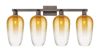 Arcadia Four Light Bath Vanity in Oil Rubbed Bronze (405|716-4W-OB-G484-7AM)