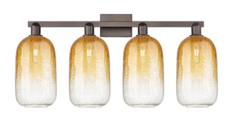 Arcadia Four Light Bath Vanity in Oil Rubbed Bronze (405|716-4W-OB-G482-7AM)