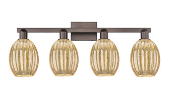 Arcadia Four Light Bath Vanity in Oil Rubbed Bronze (405|716-4W-OB-G459-6ME)