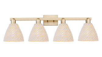 Arcadia Four Light Bath Vanity in Champagne Bronze (405|716-4W-CB-NBD-75-NAT)