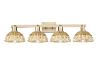Arcadia Four Light Bath Vanity in Champagne Bronze (405|716-4W-CB-NBD2-75-NAT)
