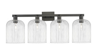 Arcadia Four Light Bath Vanity in Matte Black (405|716-4W-BK-G559-8CL)