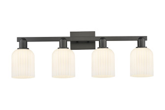 Arcadia Four Light Bath Vanity in Matte Black (405|716-4W-BK-G559-5GWH)