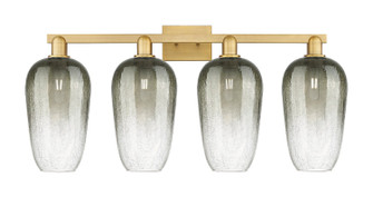 Arcadia Four Light Bath Vanity in Brushed Brass (405|716-4W-BB-G484-7SL)