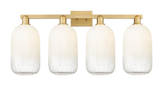 Arcadia Four Light Bath Vanity in Brushed Brass (405|716-4W-BB-G482-7OP)