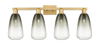 Arcadia Four Light Bath Vanity in Brushed Brass (405|716-4W-BB-G480-6SL)