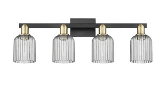 Arcadia Four Light Bath Vanity in Black Antique Brass (405|716-4W-BAB-G559-5SM)